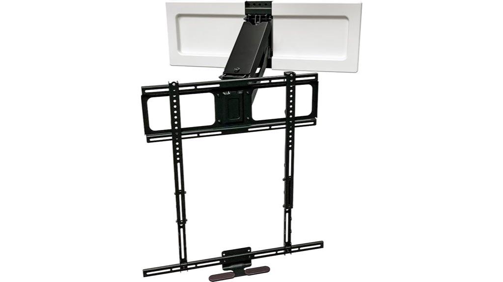 above fireplace tv mount