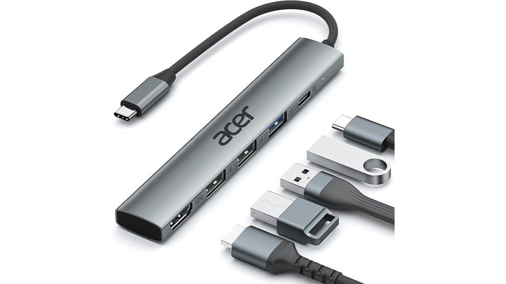 acer 5 in 1 hub