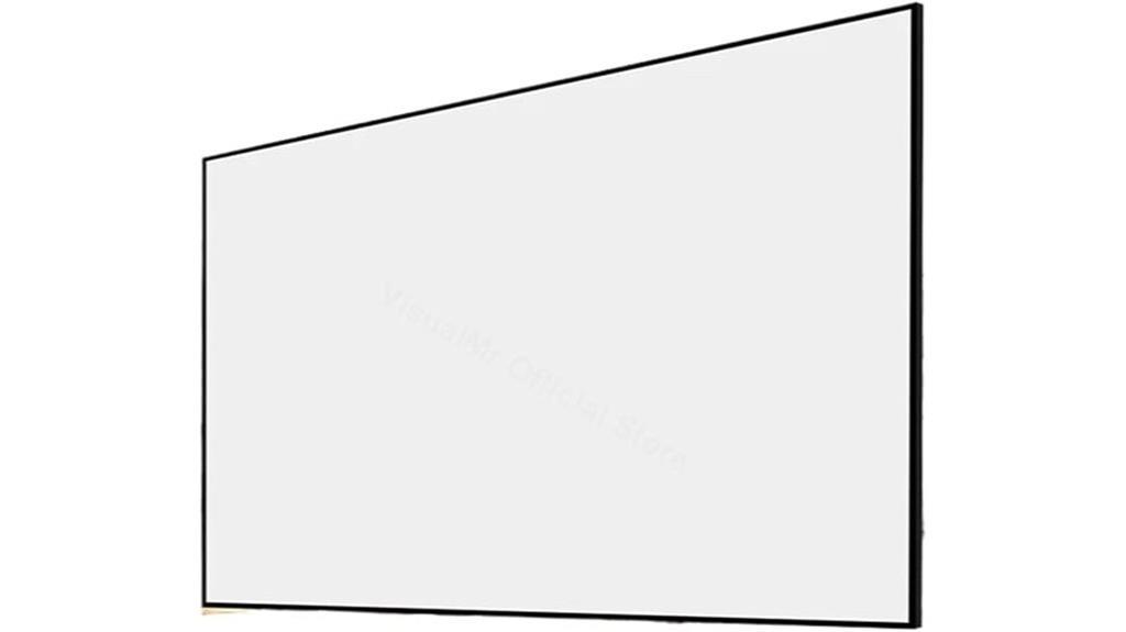 acoustic transparent projector screen