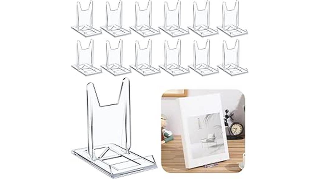 acrylic book display holders