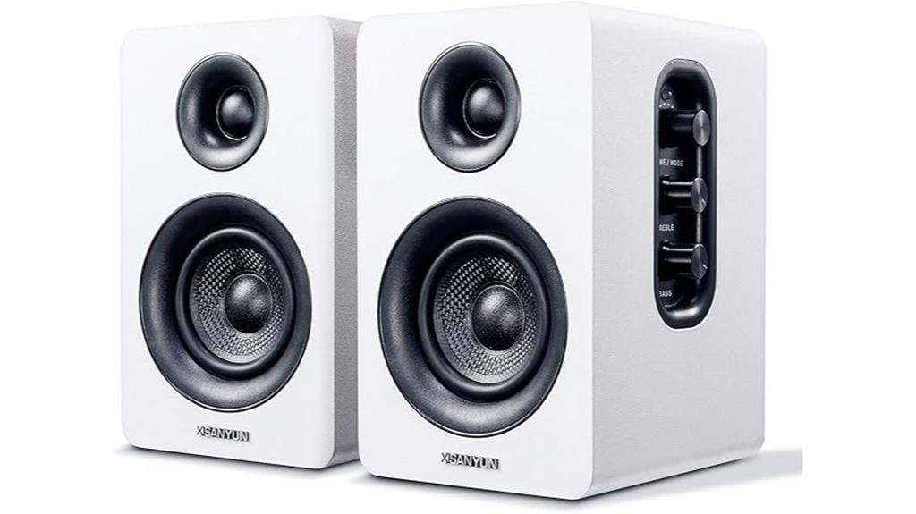 active bluetooth bookshelf speakers