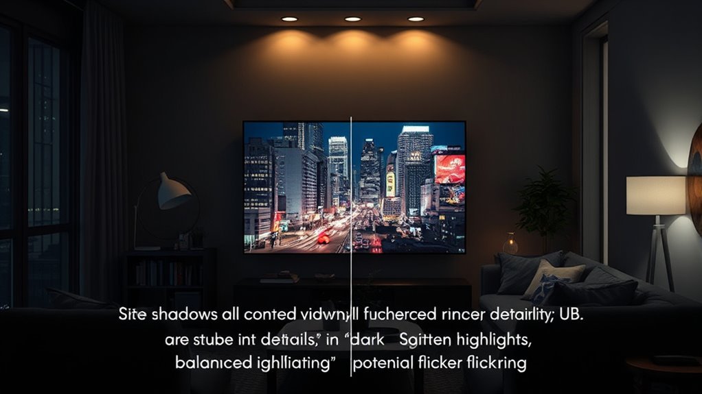 adjust contrast for clarity