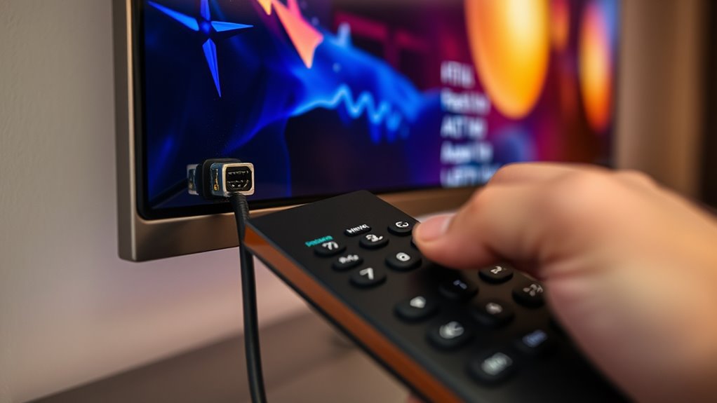 adjust device display and audio