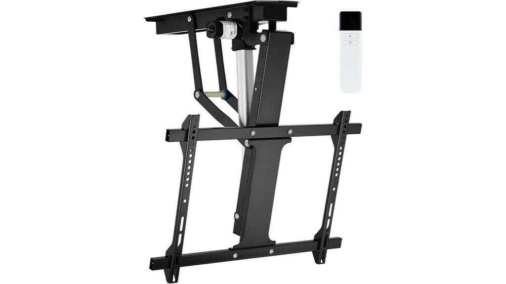 adjustable ceiling tv mount