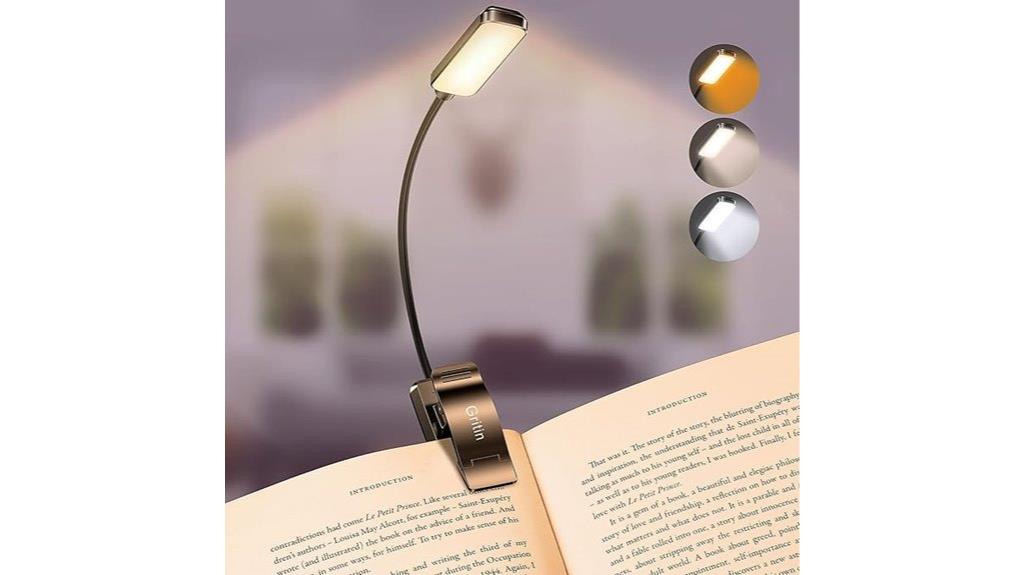 adjustable led book light