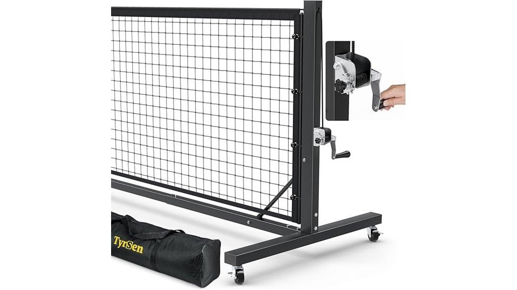adjustable pickleball net tension