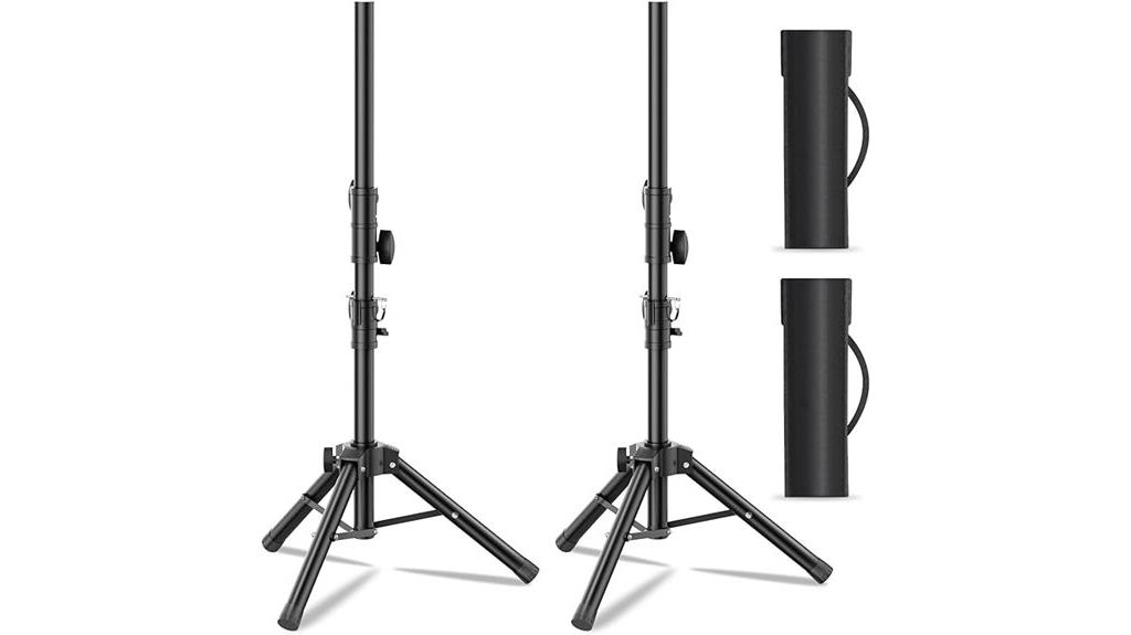 adjustable small speaker stands