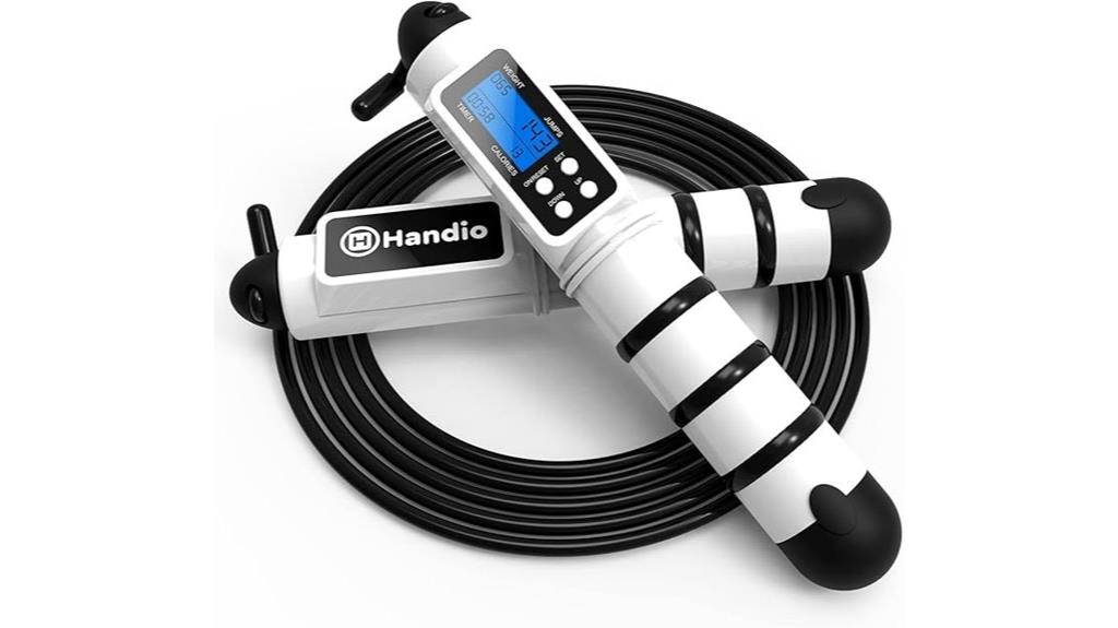 adjustable speed skipping rope