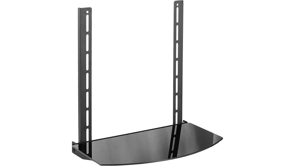 adjustable tv shelf