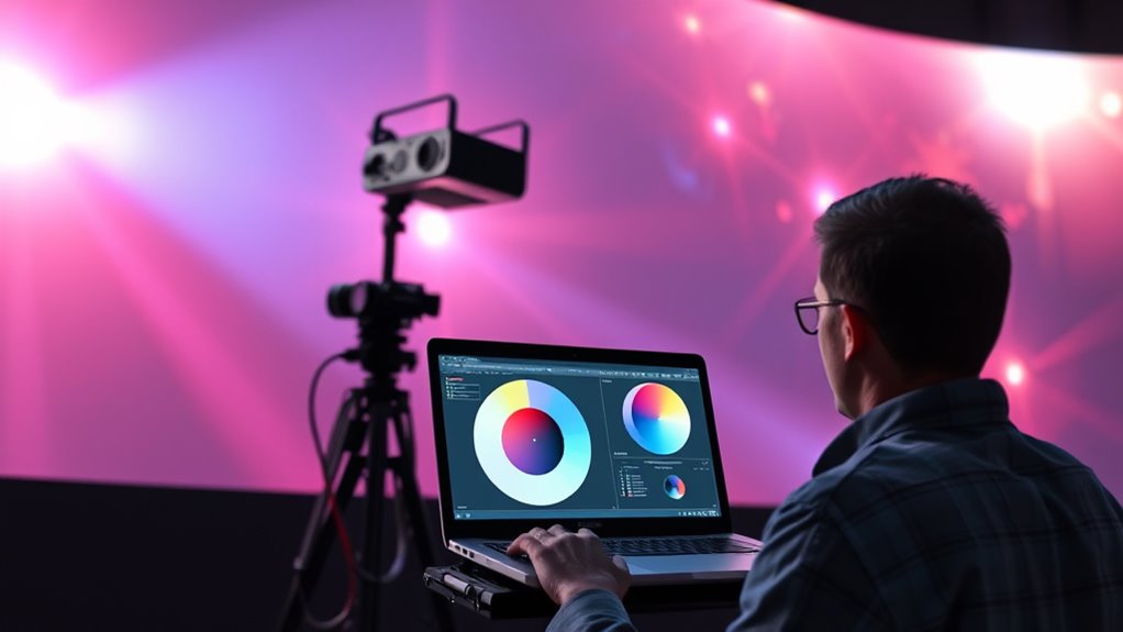 align calibrate unify visuals