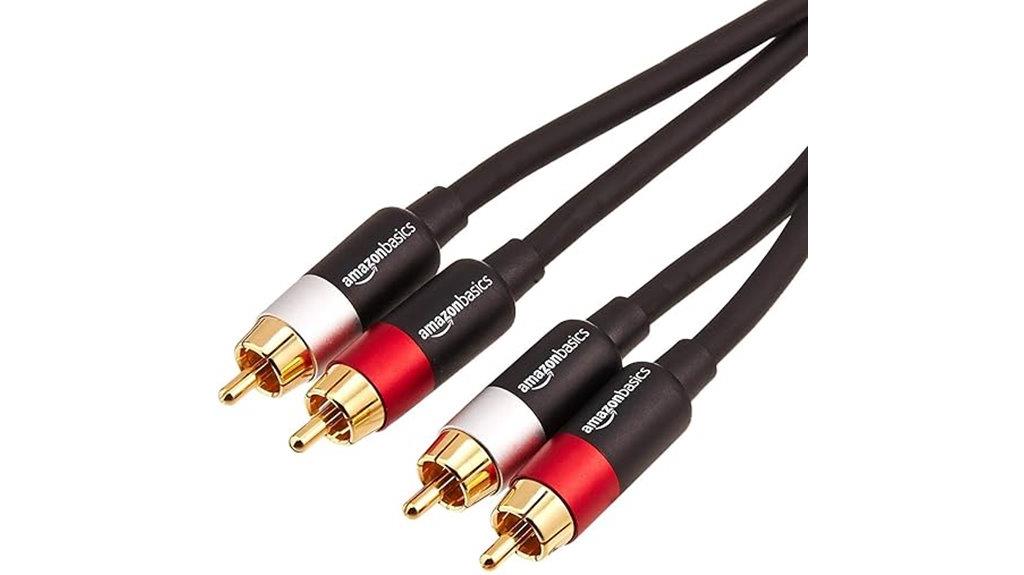 amazon basics 2 rca cable