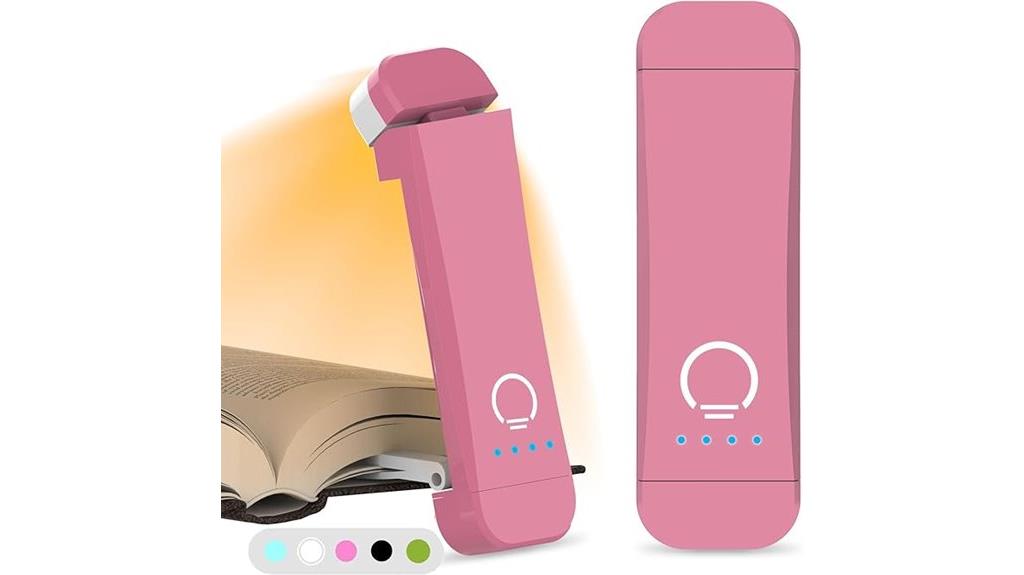 amber dimmable reading light