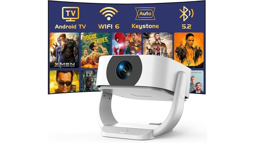 auto focus wifi projector
