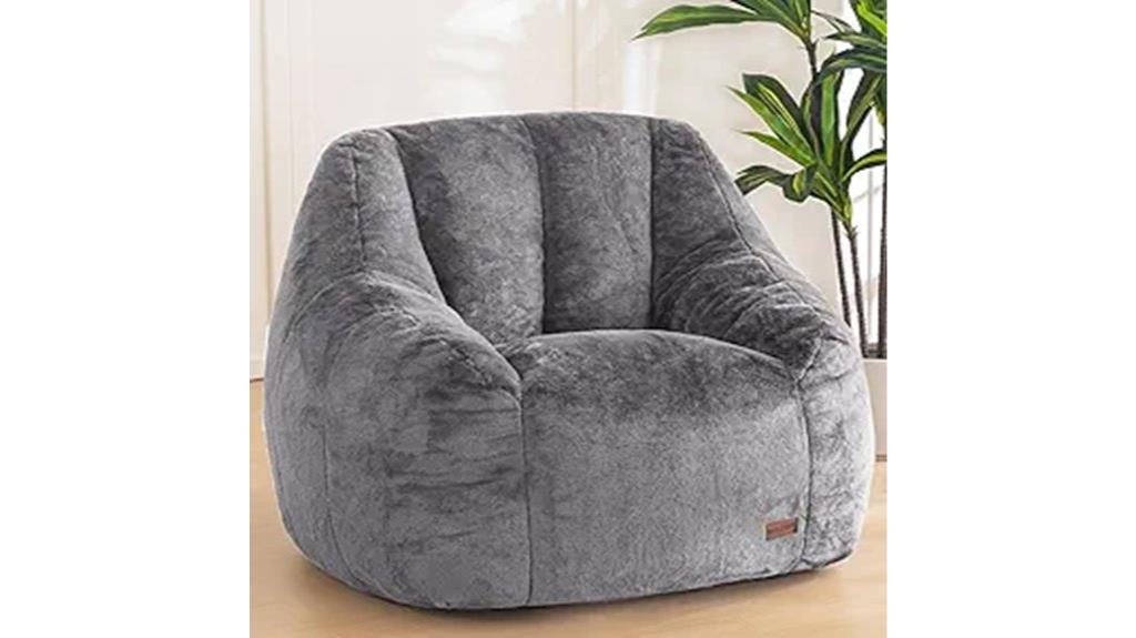 bean bag chair with back