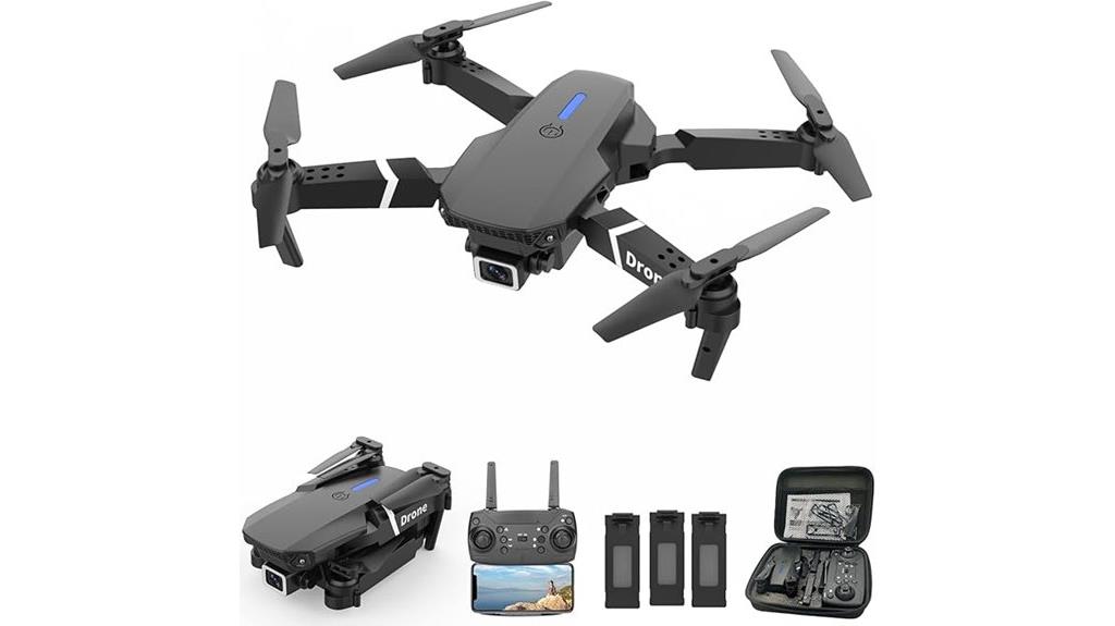 beginner drone with dual batteries