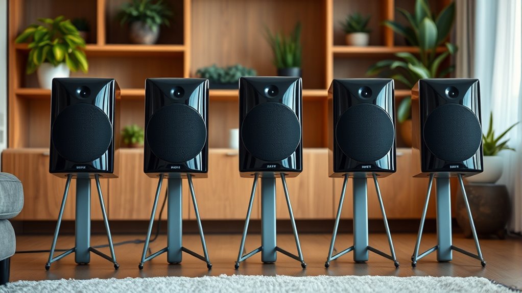 best bookshelf speaker stands