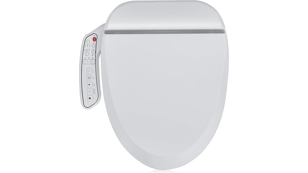 bidet seat with warm water