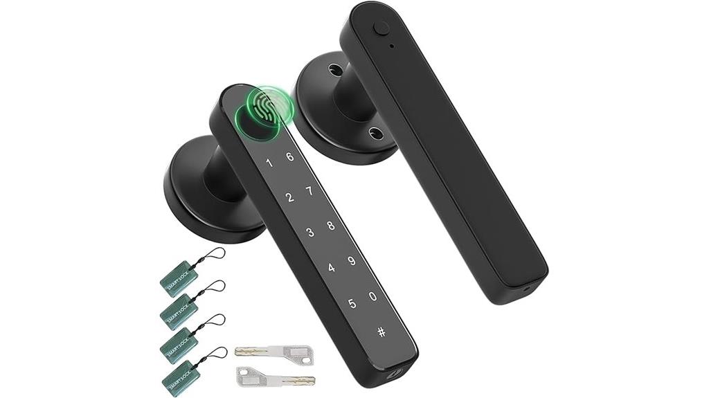 biometric keyless door lock