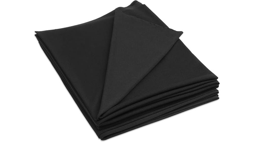 black fabric for speakers