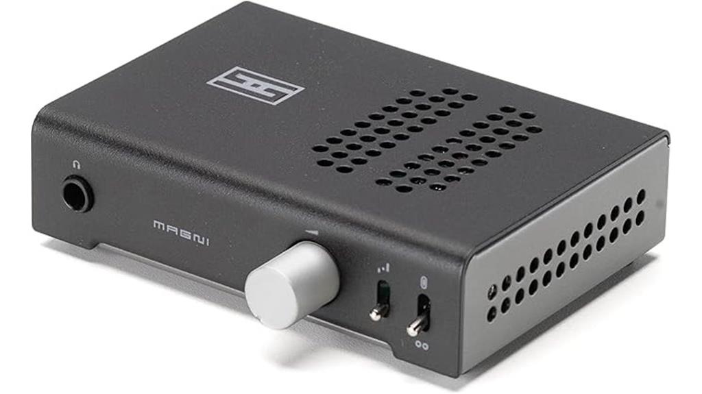 black fully discrete amplifier