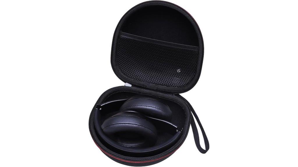 black headphone case compatible