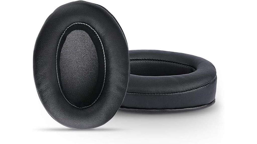 black leather earpad replacement