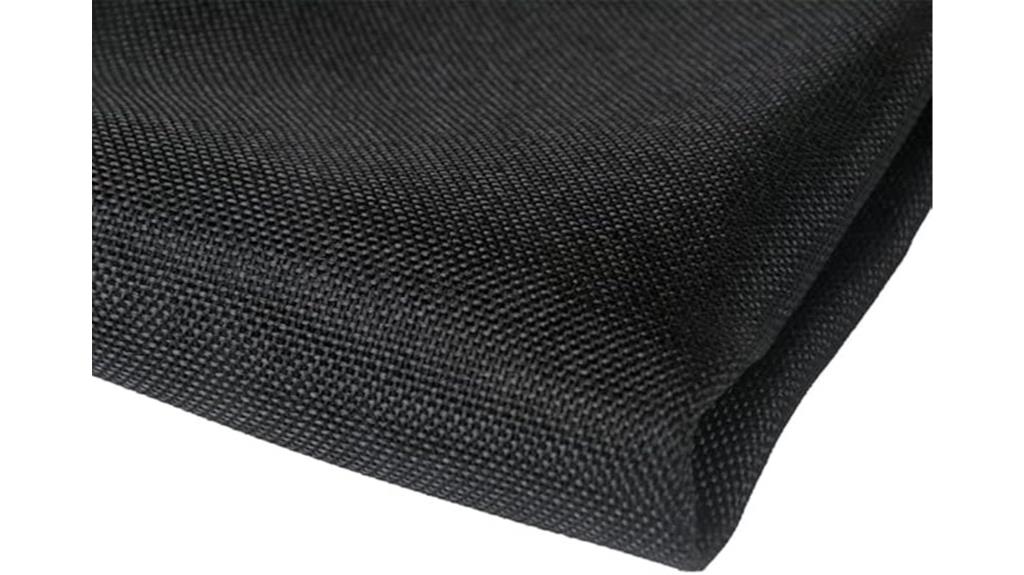 black mesh speaker grill