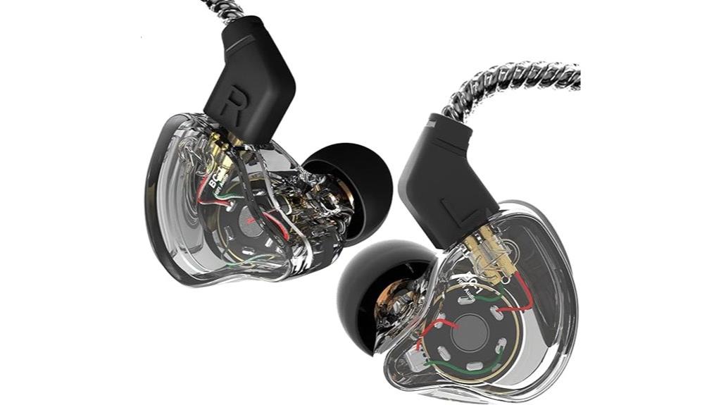 black no mic earphones