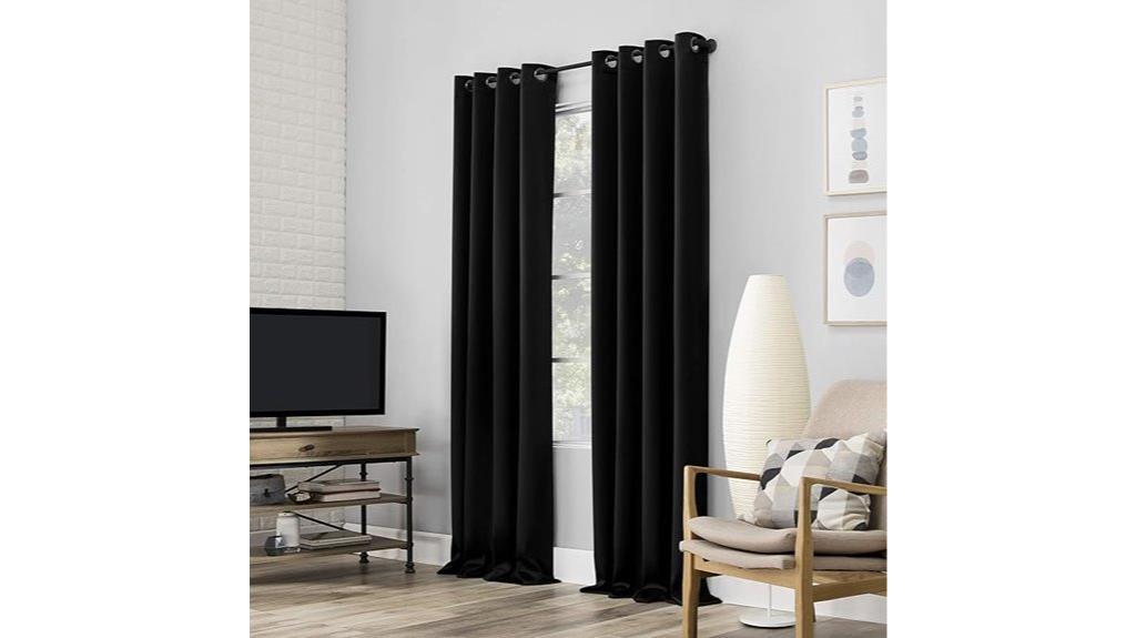 blackout curtain panels pack