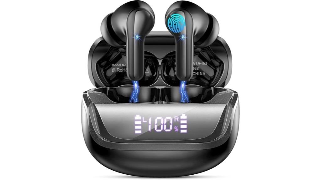 bluetooth earbuds deep bass