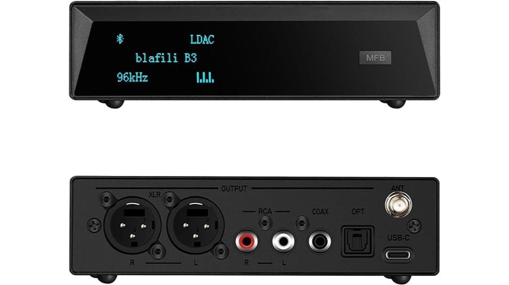 bluetooth receiver with xlr