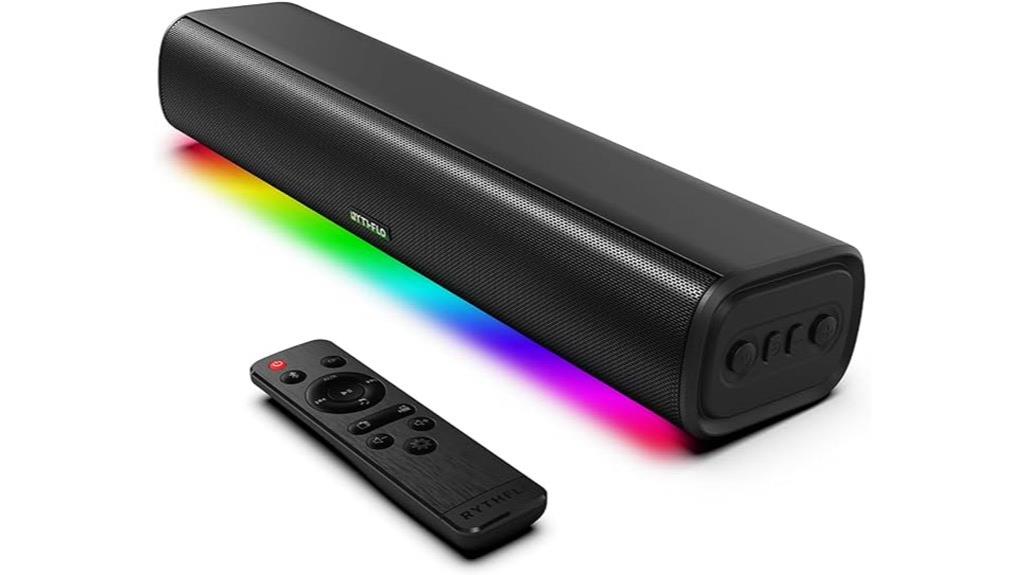 bluetooth sound bar with remote