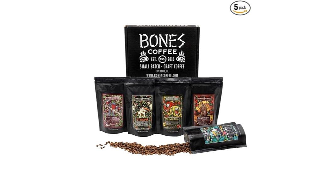 bones coffee world tour