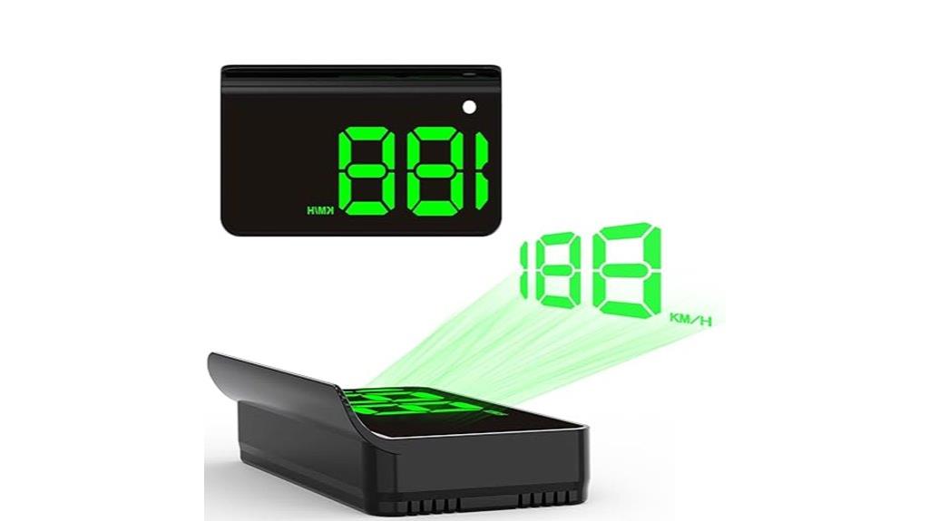 car hud with gps