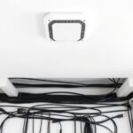 ceiling mount cable organization