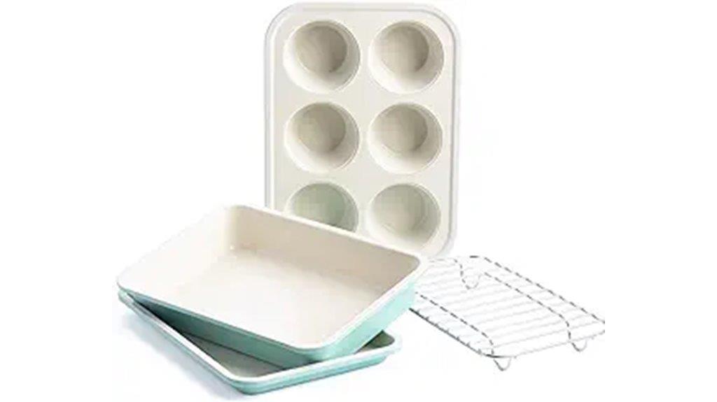 ceramic nonstick toaster bakeware