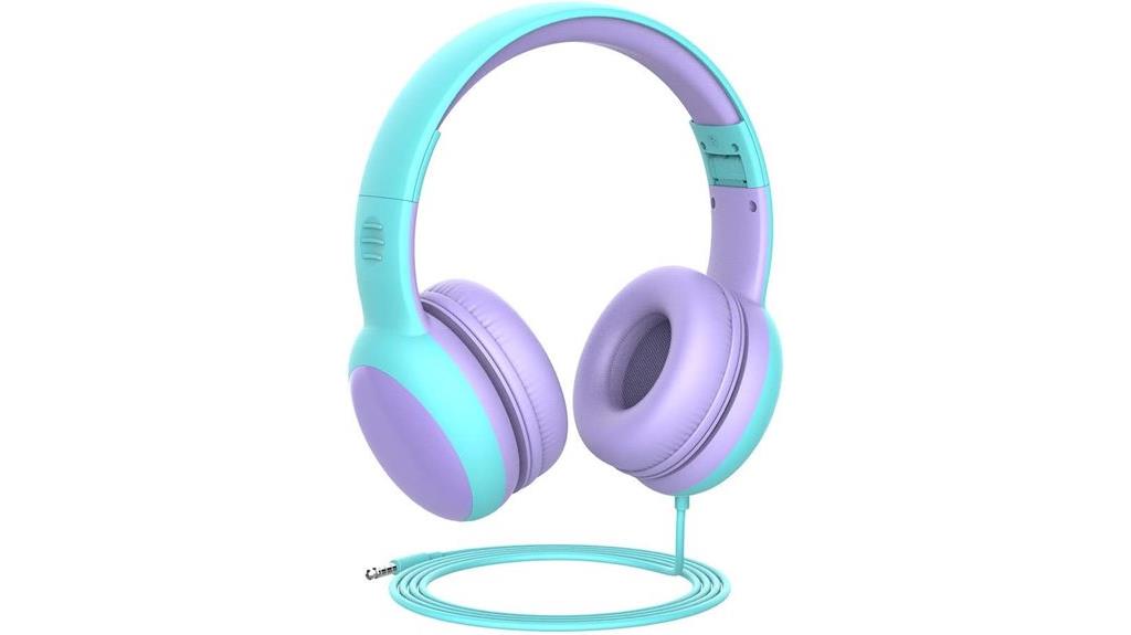 child safe volume headphones