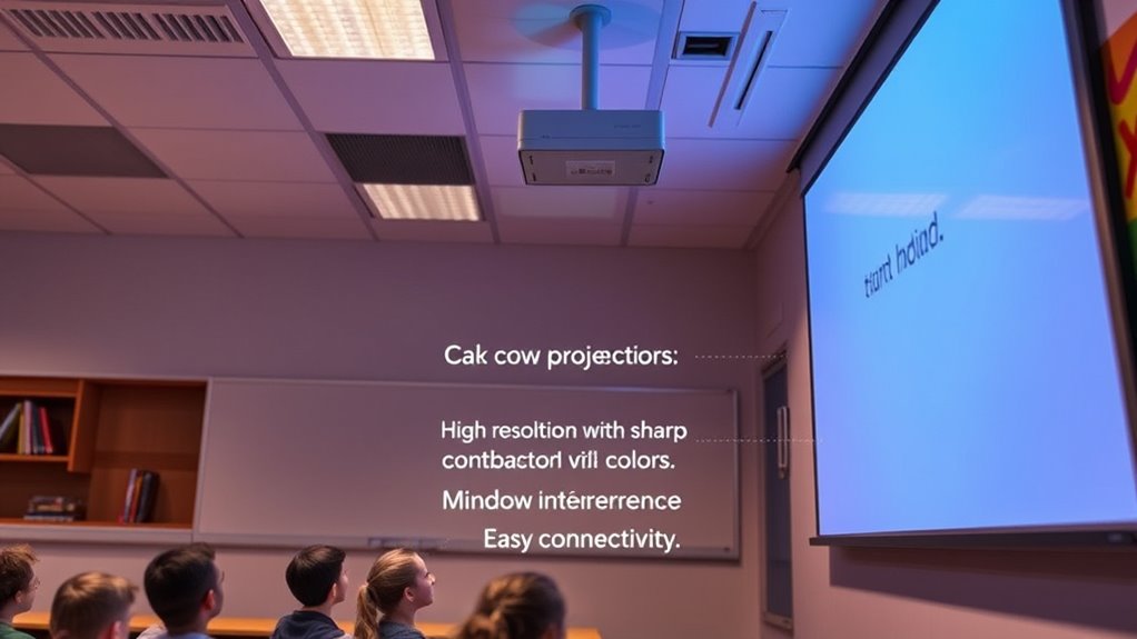 choosing classroom short throw projectors