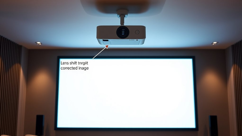 combine lens and keystone