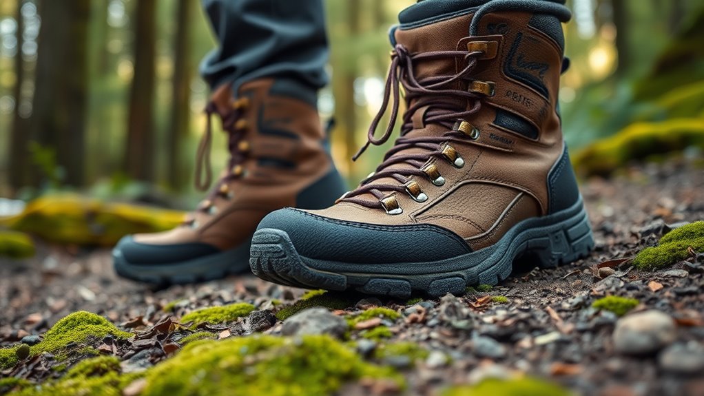 comfort traction waterproofing durability