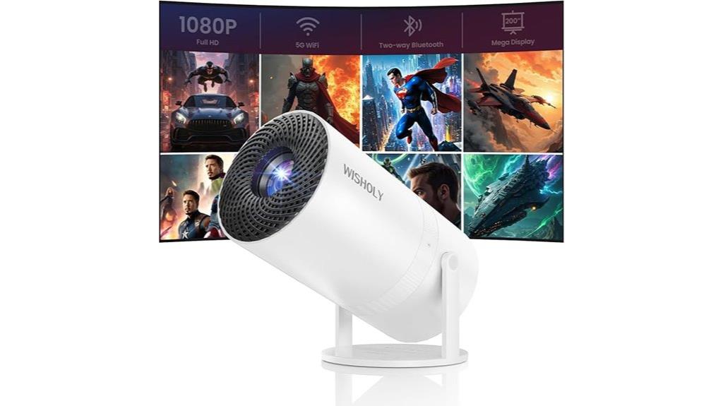 compact 1080p mobile projector