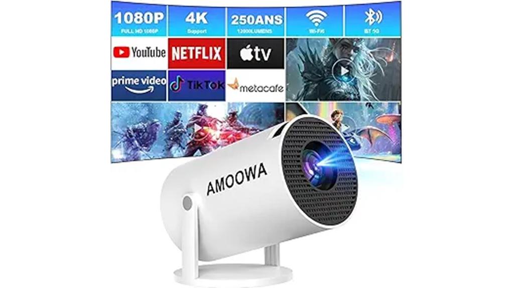 compact 4k wireless projector