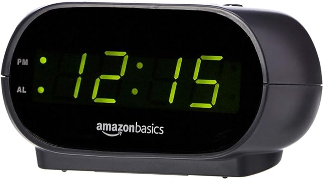 compact led digital alarm