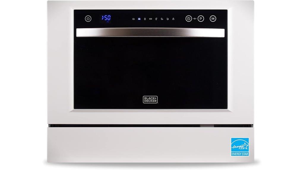 compact portable countertop dishwasher