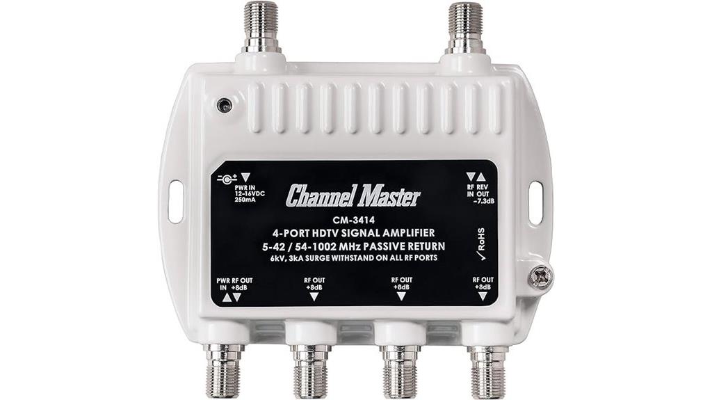 compact tv antenna amplifier