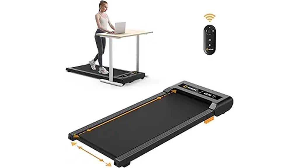 compact under desk treadmill