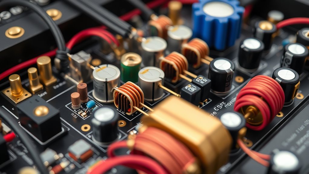 components shaping audio crossover