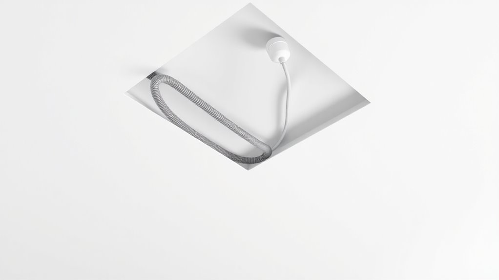 concealing cables for neatness