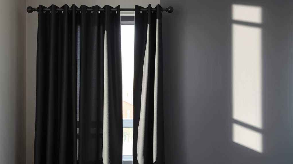 curtain installation is quick