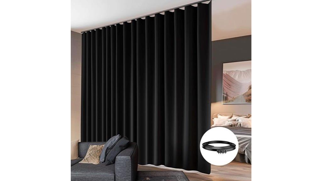 curtain tracks for privacy
